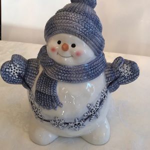 Snowman Cookie Jar - Bella Casa by Ganz! ⛄️